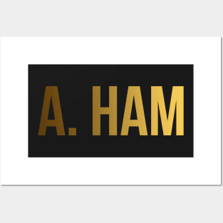 a. ham Posters and Art